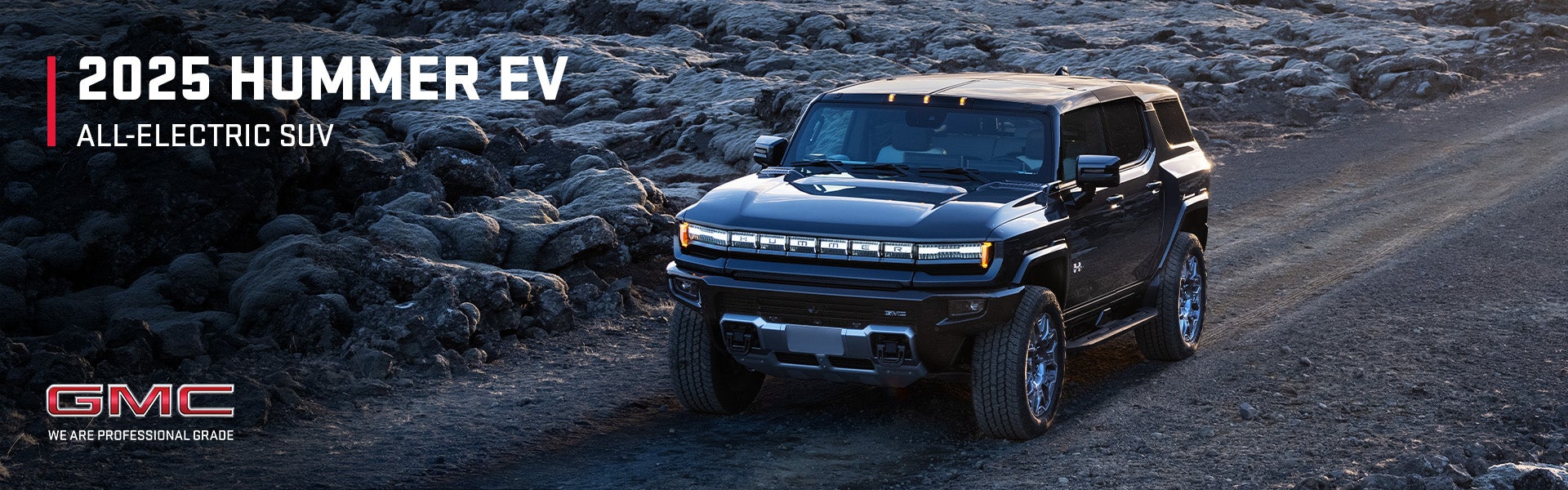 Black 2025 Hummer EV